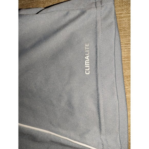 Adidas Men's Gray Short Sleeve Shirt Size XL Climalite Davidson Soccer - Picture 5 of 7